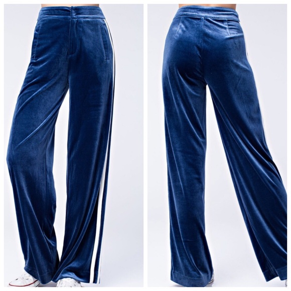 Honey Punch Pants - 🆕RESTOCK Velvet track pant.